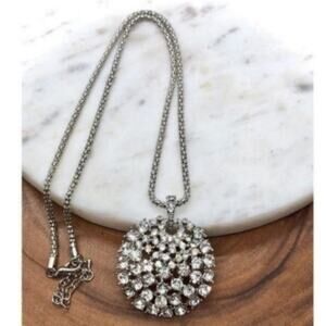 Women's Crystal Pendant Necklace